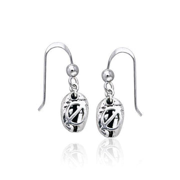 Coffee Bean Earrings TE615 - Jewelry
